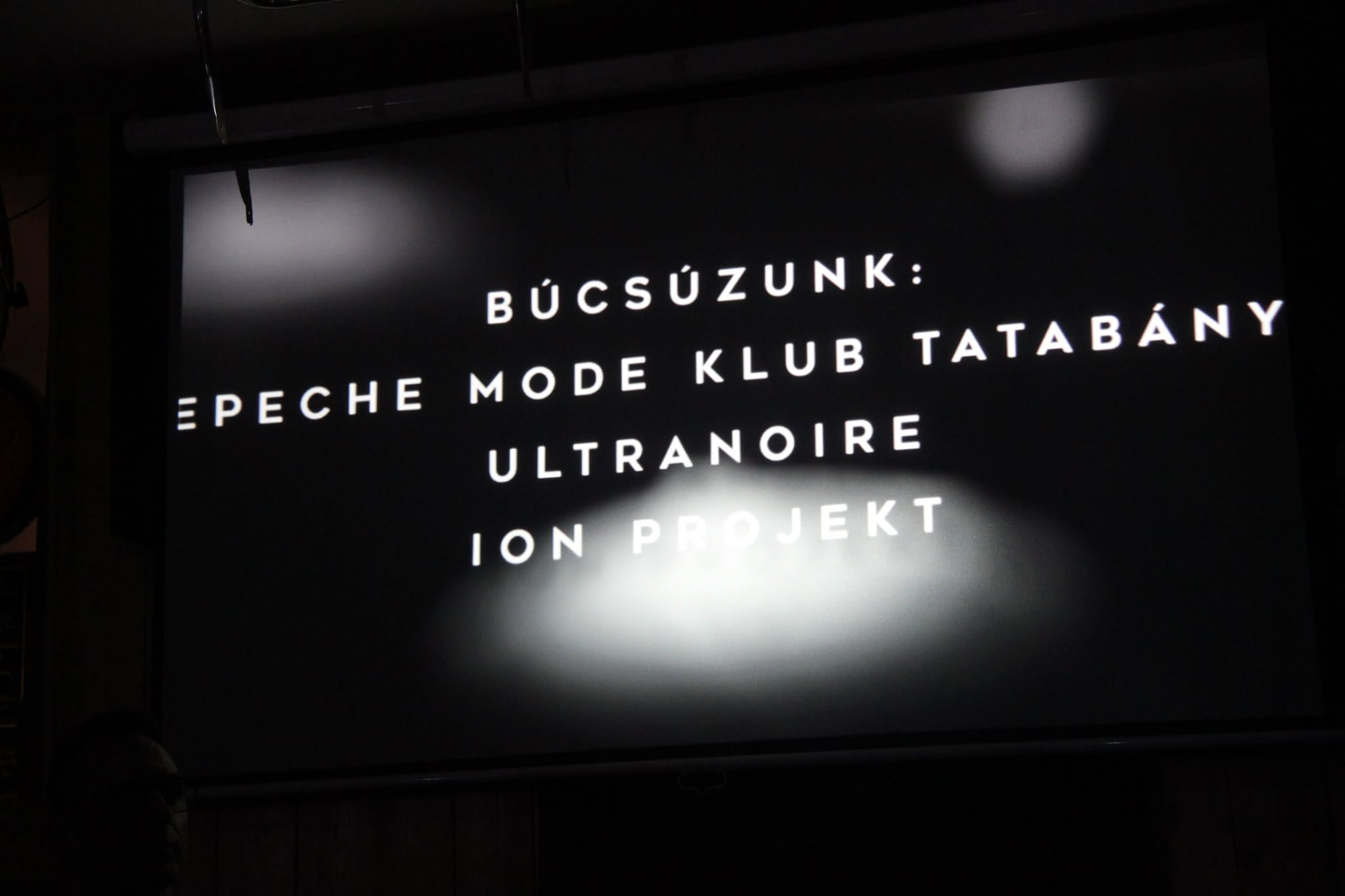 Depeche Mode Klub fotó
